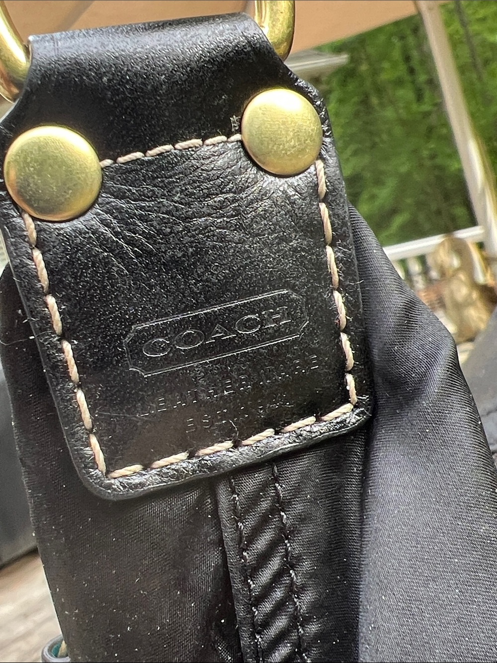COACH nylon Black Mini Hobo Bag - Picture 10 of 16